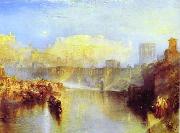 J.M.W. Turner Ancient Rome; Agrippina Landing with the Ashes of Germanicus oil painting artist